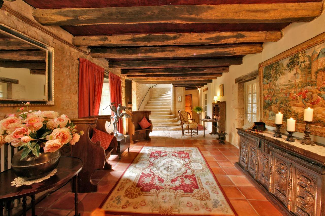 Le Prieure Du Chateau De Biron Biron  Eksteriør bilde